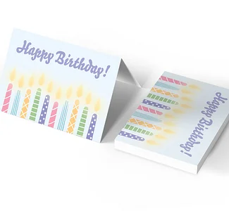 Beautifully designed standard greeting card: Ideal for celebrating any occasion with global charm.