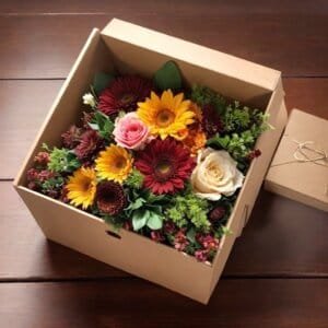 Wildflowers in A Mixed Birthday Bunch - Luxury Selection by Kaiflora