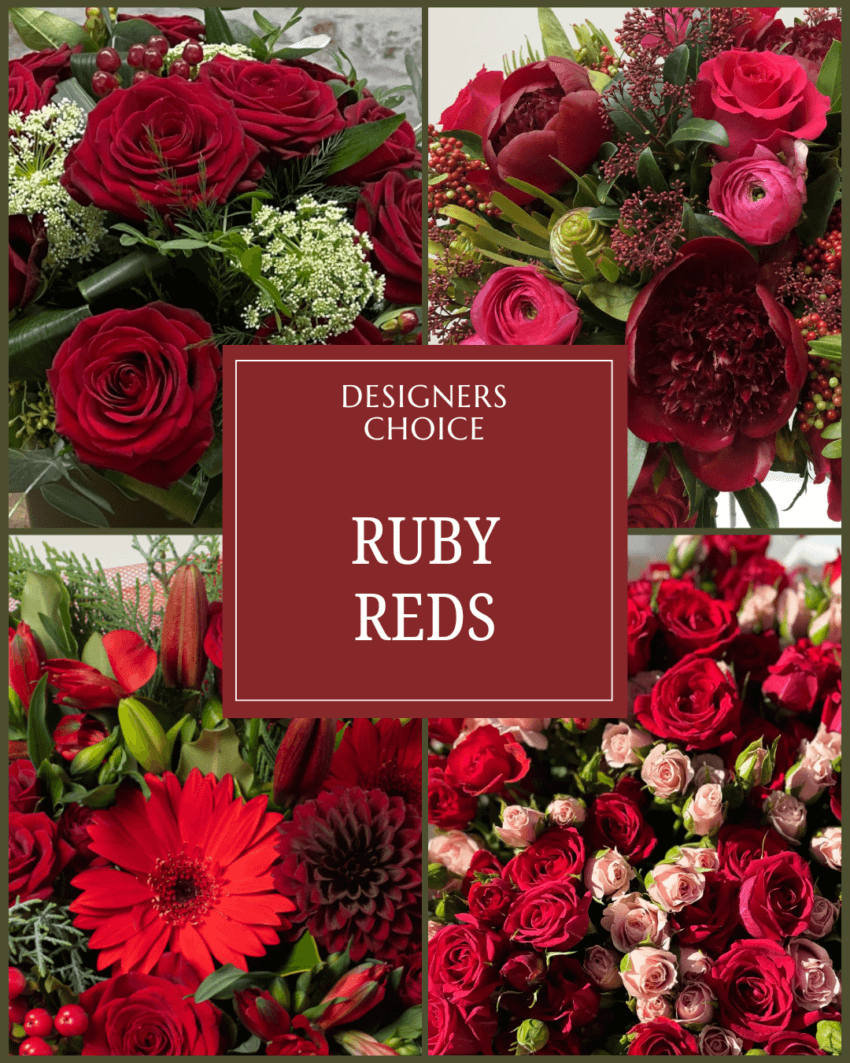 Ruby Red Florist Choice