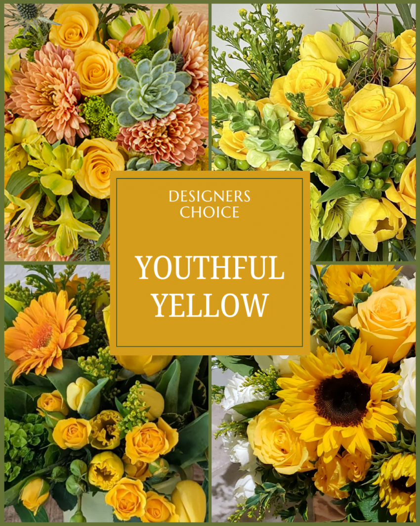 Youthful Yellow flowers