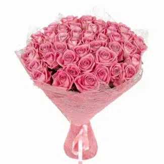 Pink Punch bouquet of beautiful roses