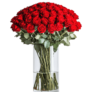 Exquisite Crimson Bouquet