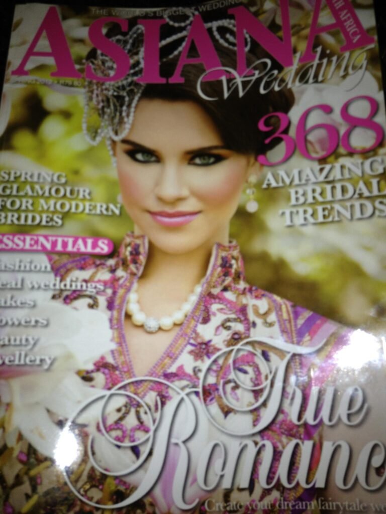 Featured in Asiana Wedding Magazine — The World's Biggest Wedding Publication