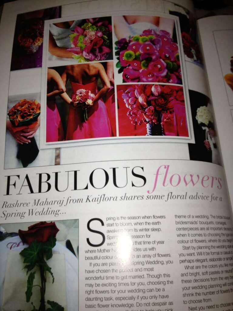 Kaiflora Featured in Asiana Wedding Magazine — The World's Biggest Wedding Publication